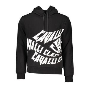 Cavalli Class Black Cotton Men's Men's Sweatshirt